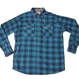 NWT NEW mens navy blue teal yellow plaid SONOMA modern fit l/s casual shirt $50 NWT NEW mens navy blue teal yellow plaid SONOMA modern fit l/s casual shirt $50